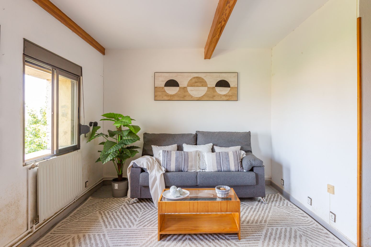 Living room of Flat for sale in  Pamplona / Iruña  with Heating