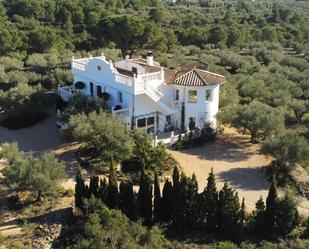 Vista exterior de Finca rústica en venda en Camarles amb Aire condicionat, Calefacció i Jardí privat