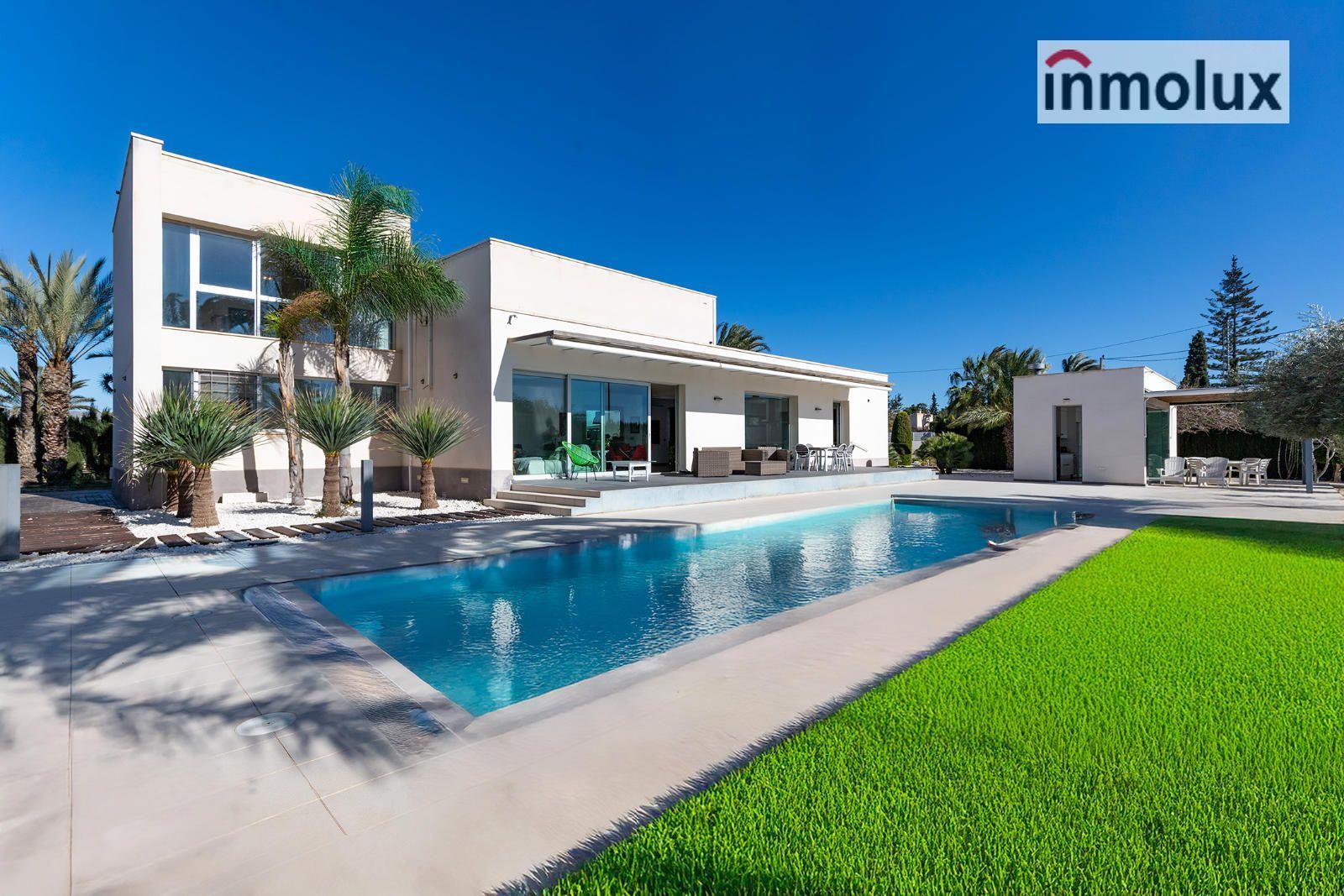 Piscina de Casa o chalet en venta en Elche / Elx con Aire acondicionado, Calefacción y Piscina