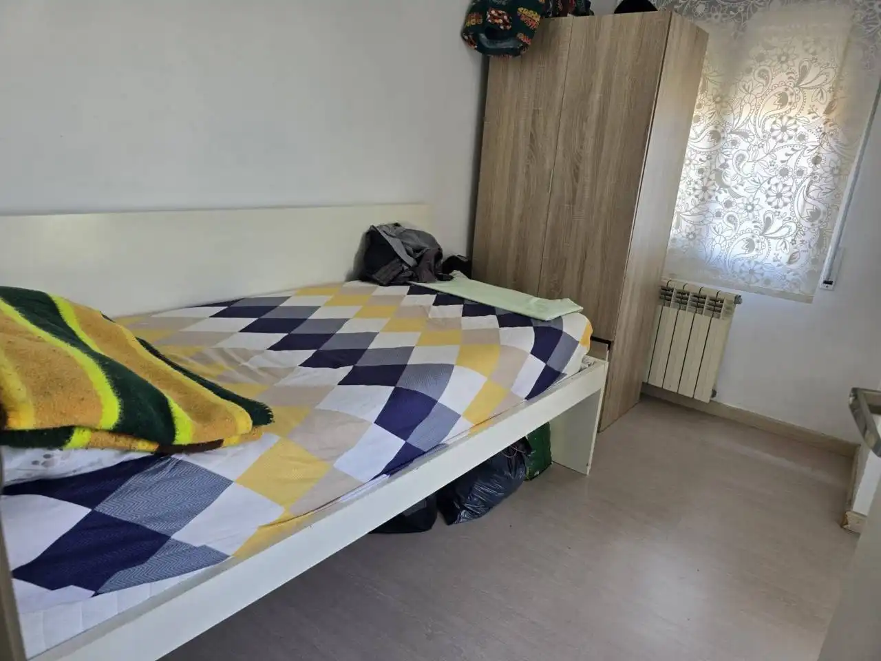 Schlafzimmer von Wohnung zum Verkauf in Terrassa mit Klimaanlage, Heizung und Parkett