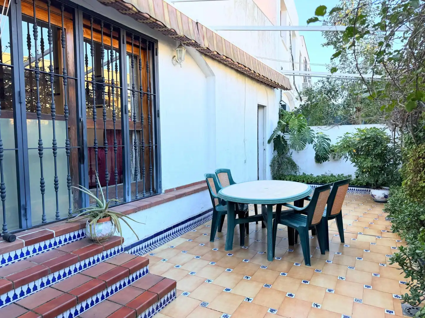 Terraza de Casa adosada en venta en Sevilla con Aire acondicionado, Calefacción y Jardín privado