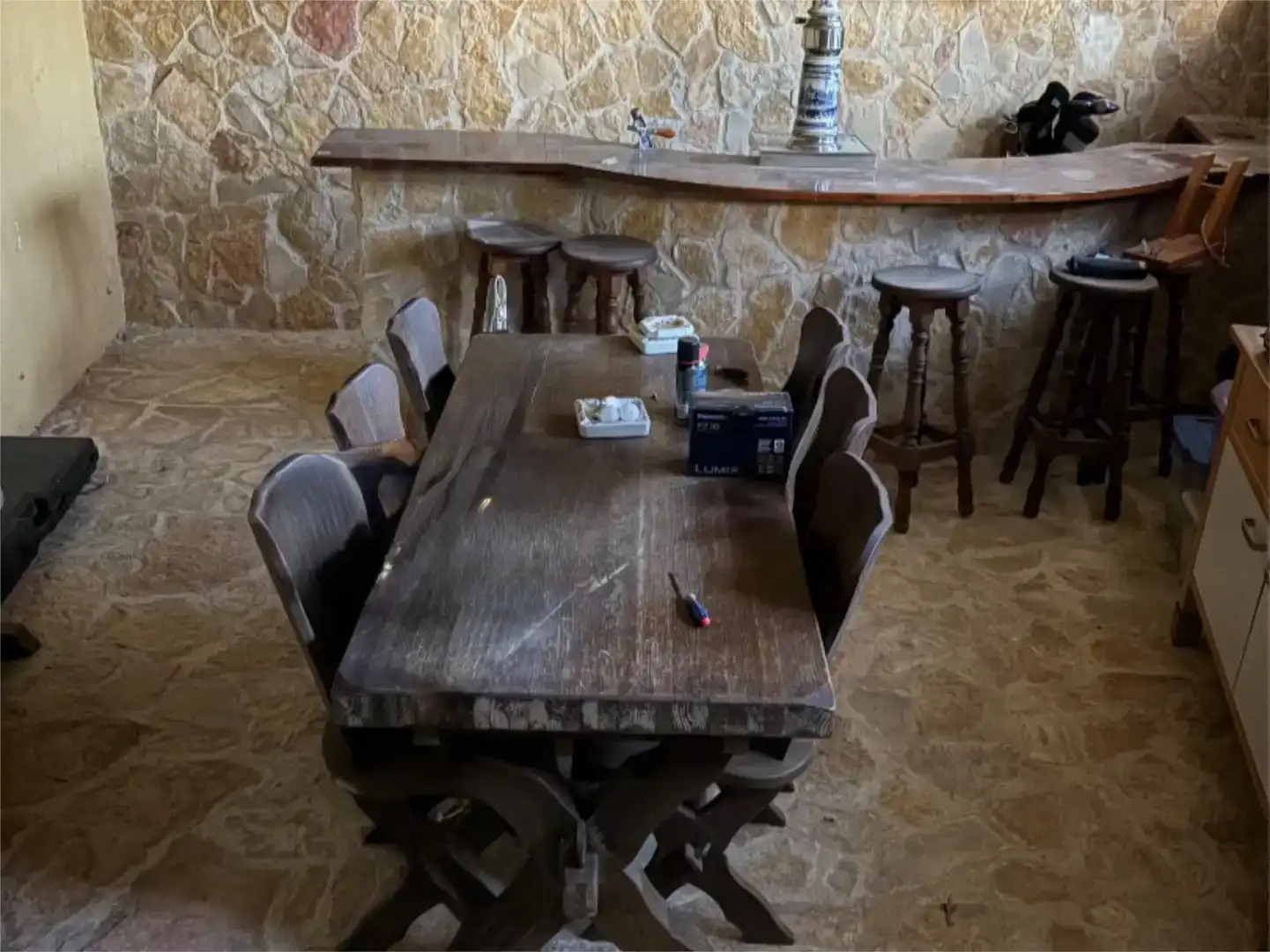 Menjador de Casa o xalet en venda en Venturada amb Aire condicionat