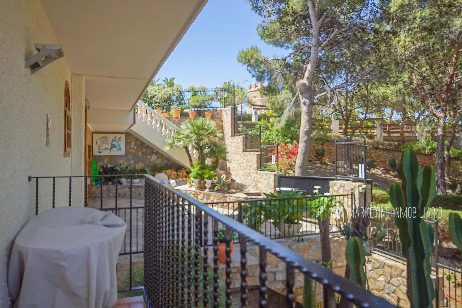 Terraza de Casa o chalet en venta en Mazarrón con Calefacción, Jardín privado y Terraza