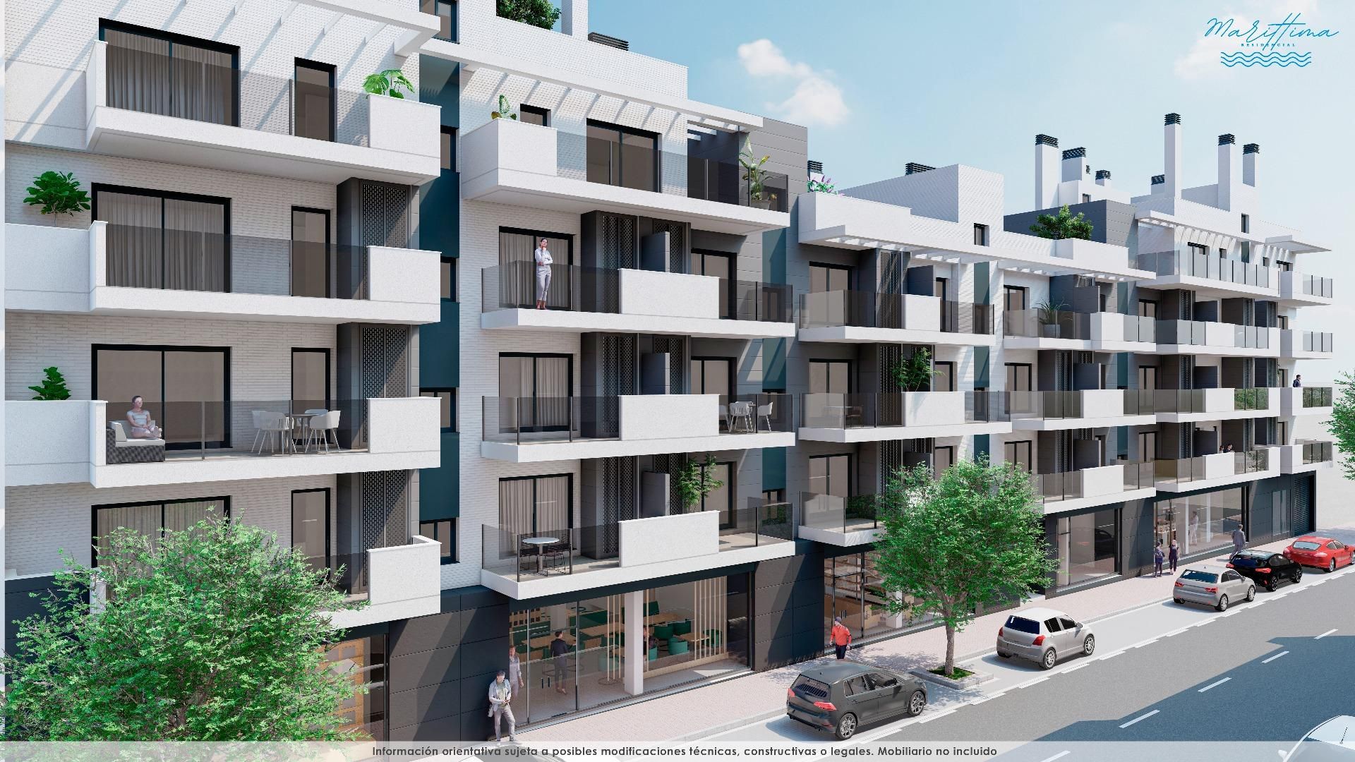 Vista exterior de Apartament en venda en El Campello amb Aire condicionat, Calefacció i Jardí privat