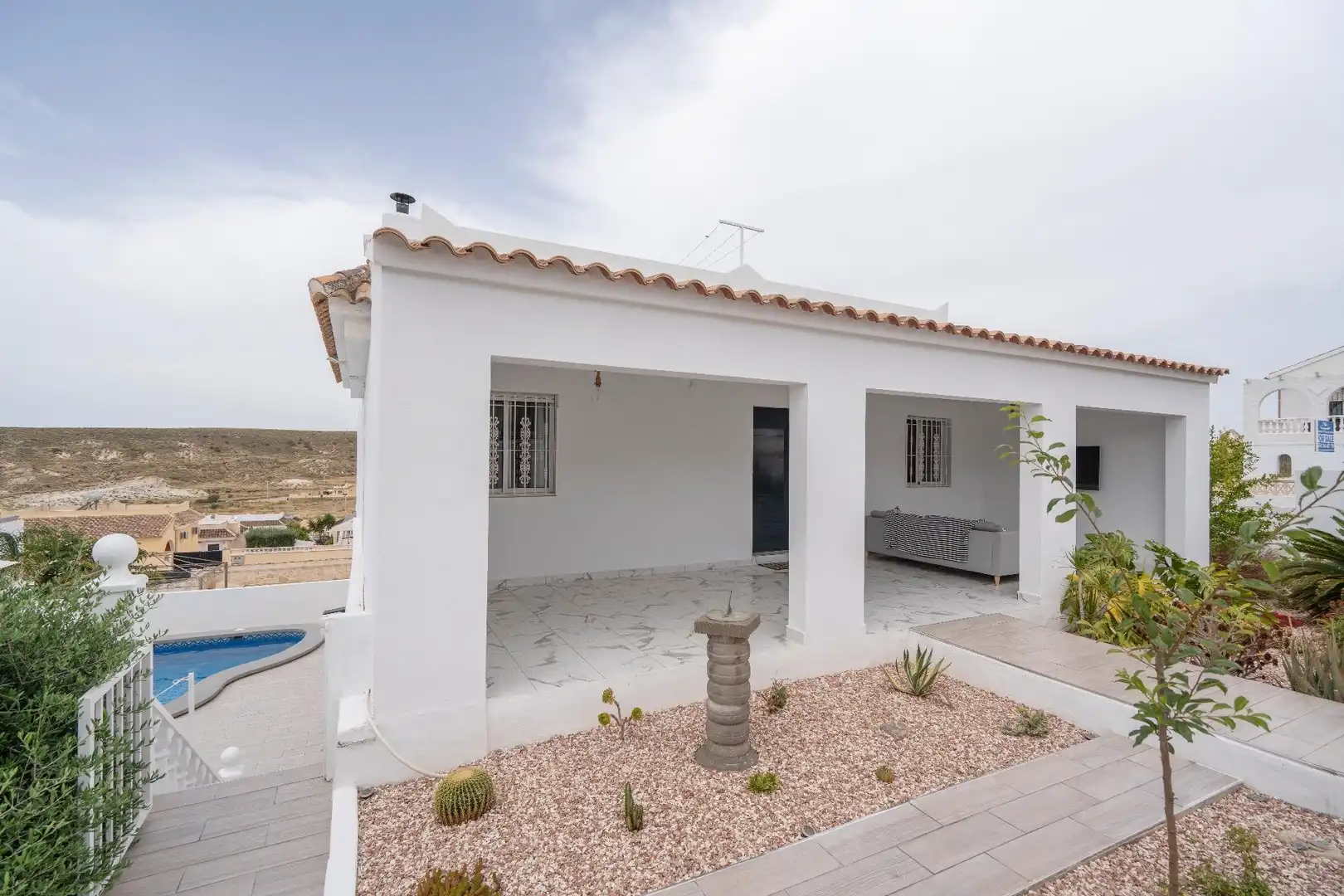 Vista exterior de Casa o chalet en venta en Mazarrón con Aire acondicionado, Calefacción y Jardín privado