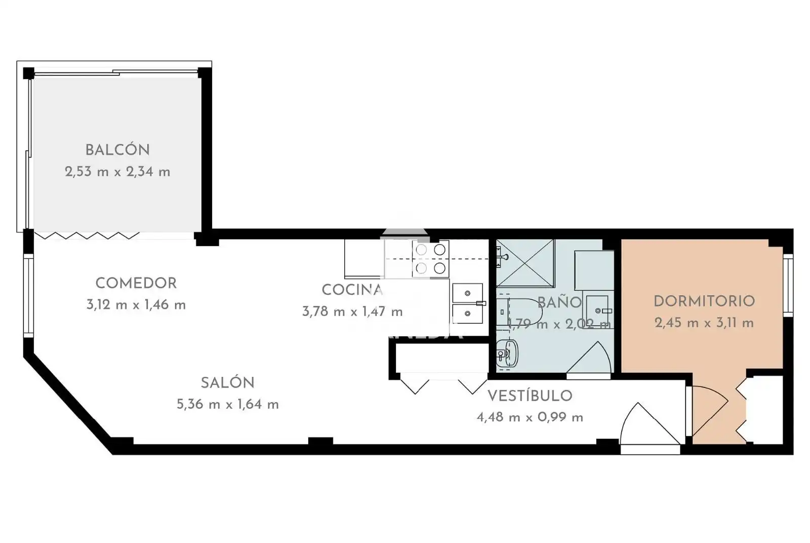 Wohnung mit Terrasse zum Verkauf in Maritim 28, imagen 20