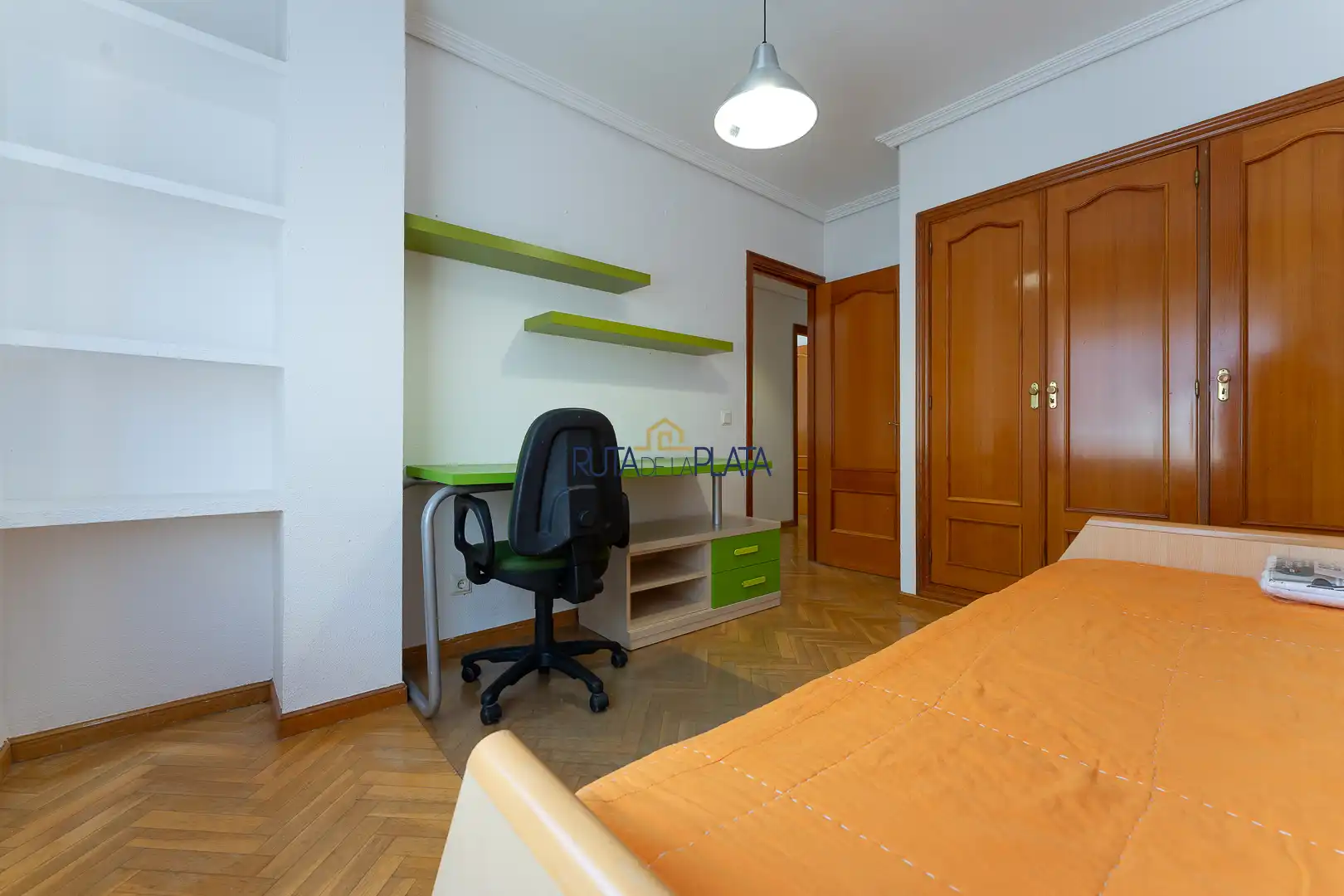 Bedroom of Flat for rent in Zamora Capital   with Heating, Parquet flooring and Terrace