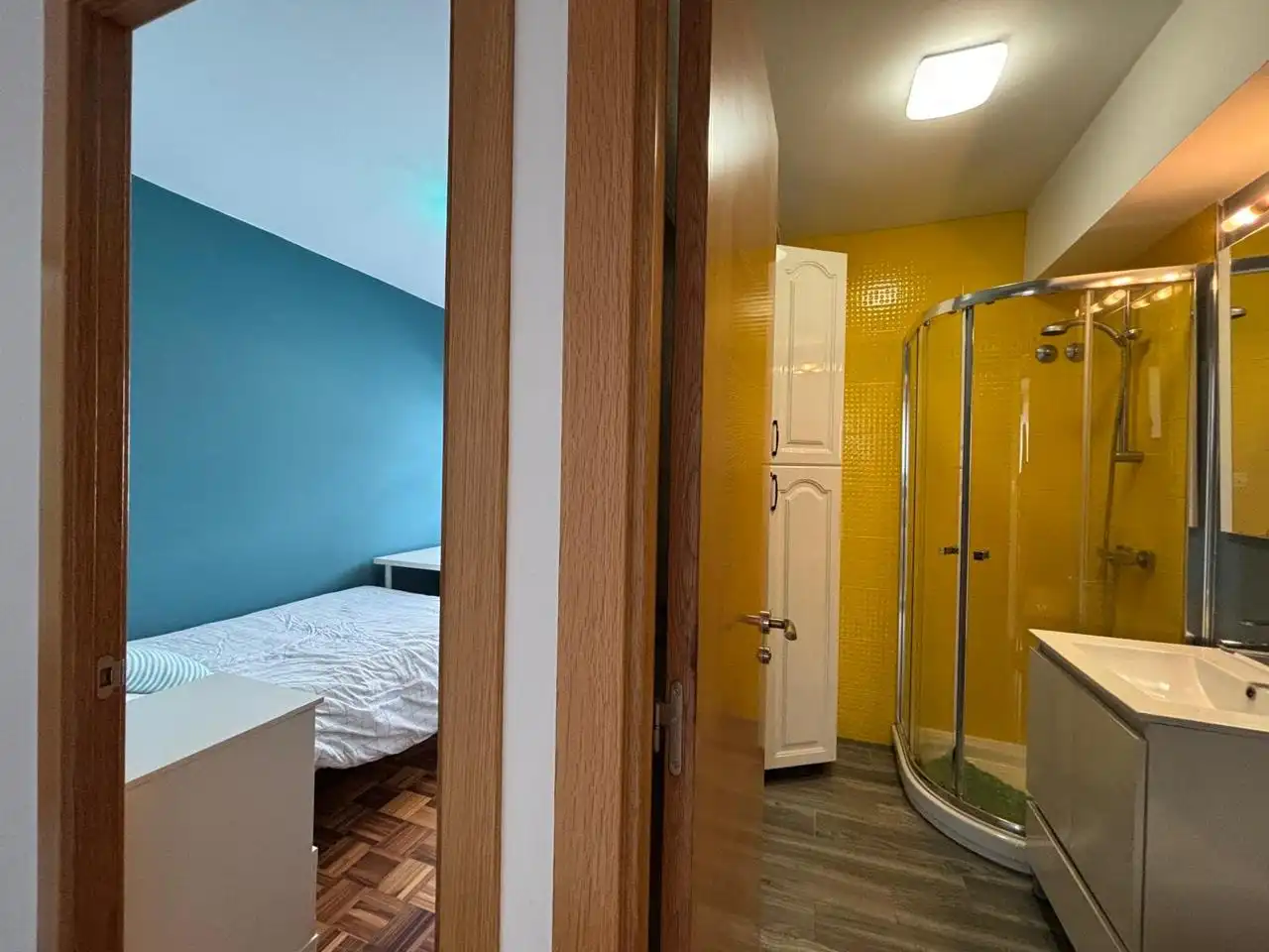 Schlafzimmer von Wohnung zur Miete in A Coruña Capital  mit Heizung