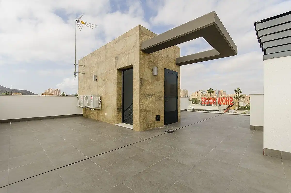 Terrassa de Casa o xalet en venda en Cartagena amb Piscina