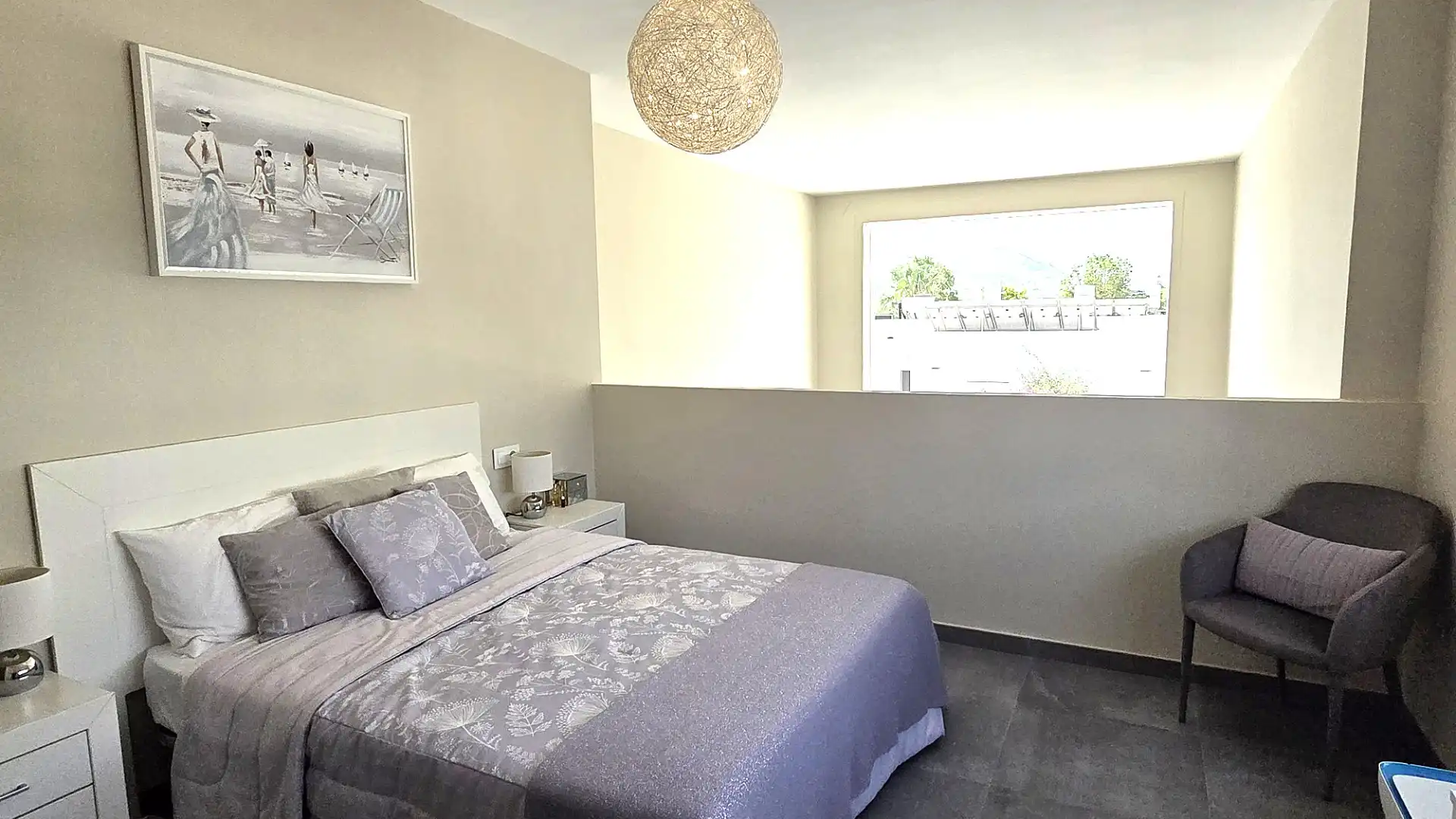 Dormitori de Casa o xalet en venda en Cartagena amb Aire condicionat, Jardí privat i Terrassa