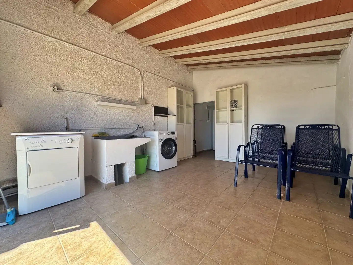Cuina de Casa o xalet de lloguer en Teulada amb Aire condicionat, Terrassa i Traster