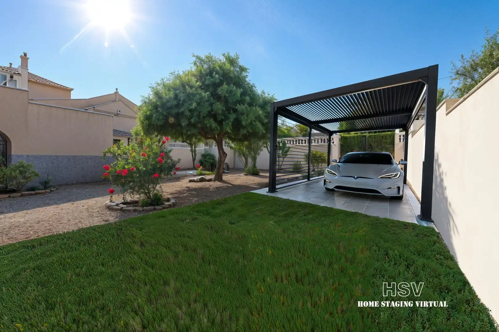 Exterior view of Houses for sale in Roquetas de Mar
