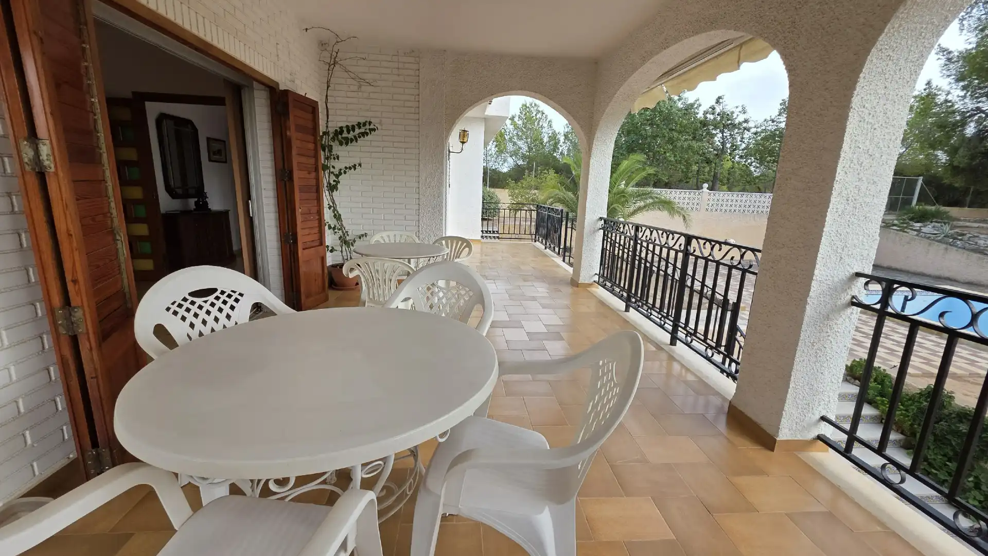 Terrassa de Casa o xalet en venda en Bétera amb Jardí privat, Terrassa i Traster