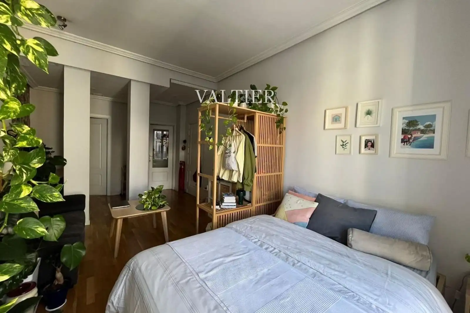 Bedroom of Attic for rent in Madrid  with Air Conditioner, Terrace and Furnished