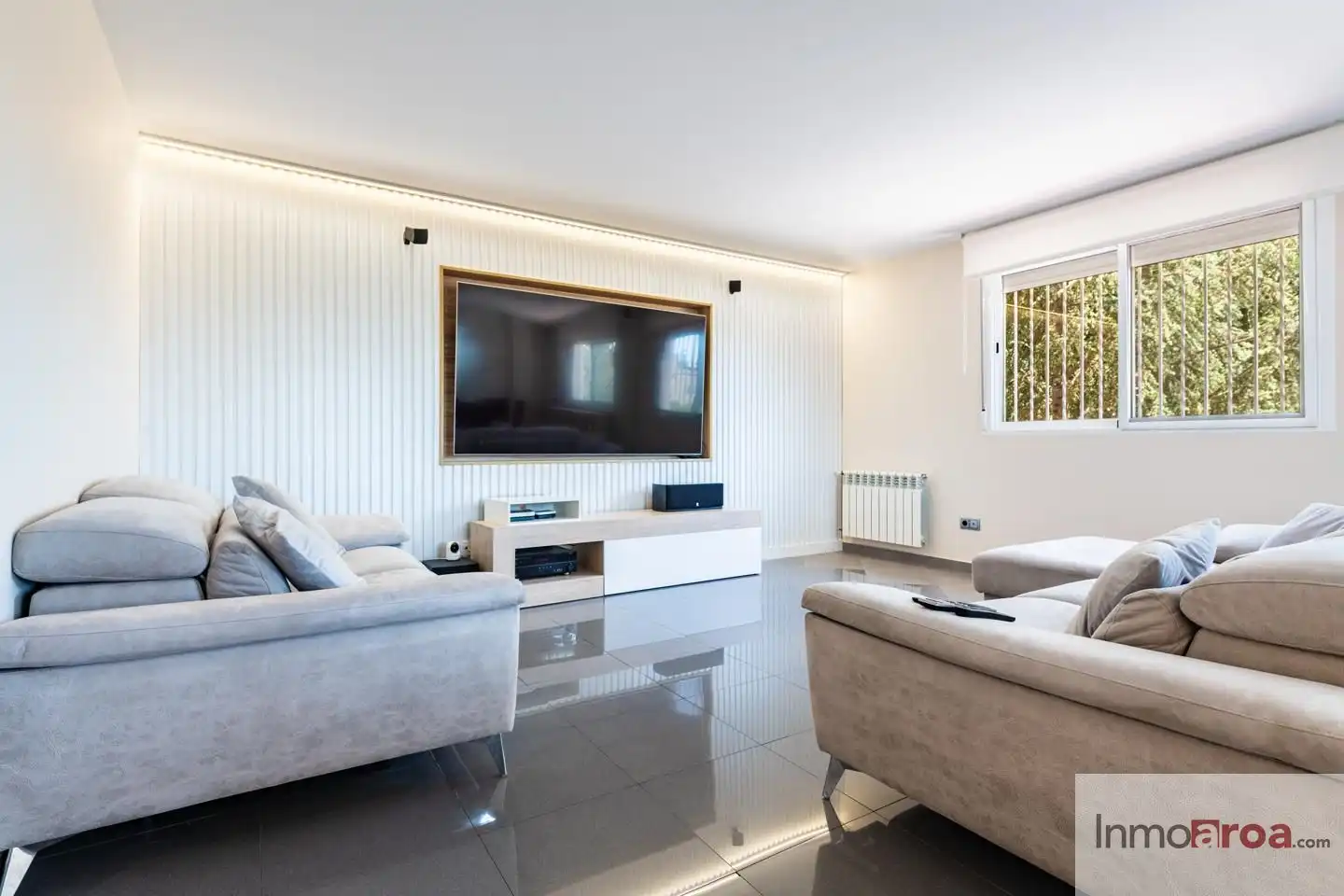 Sala de estar de Casa o chalet en venta en Bétera con Aire acondicionado, Calefacción y Terraza
