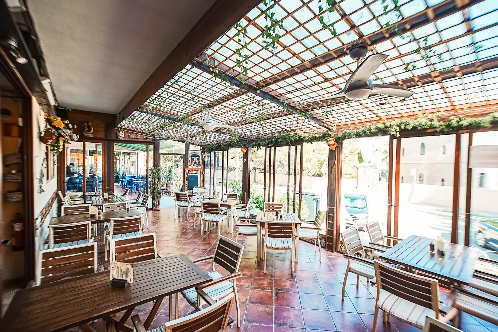 Terraza de Local en traspaso en Dénia con Aire acondicionado y Amueblado