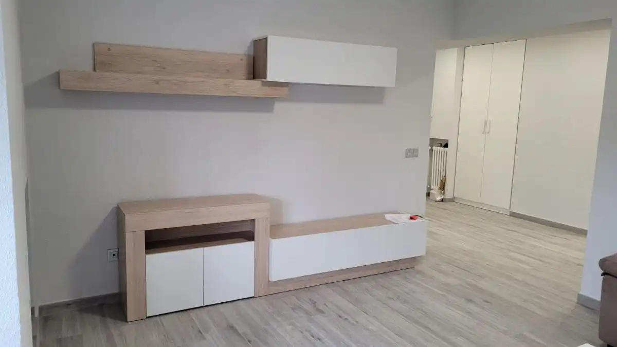 Wohnzimmer von Wohnung zur Miete in Salamanca mit Heizung, Möbliert und Balkon