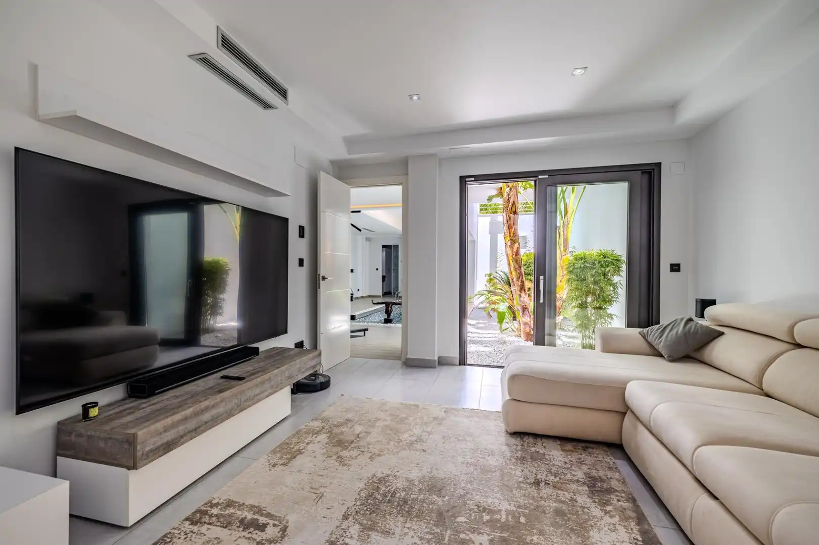 Living room of Houses for sale in Jávea / Xàbia  with Air Conditioner, Heating and Private garden