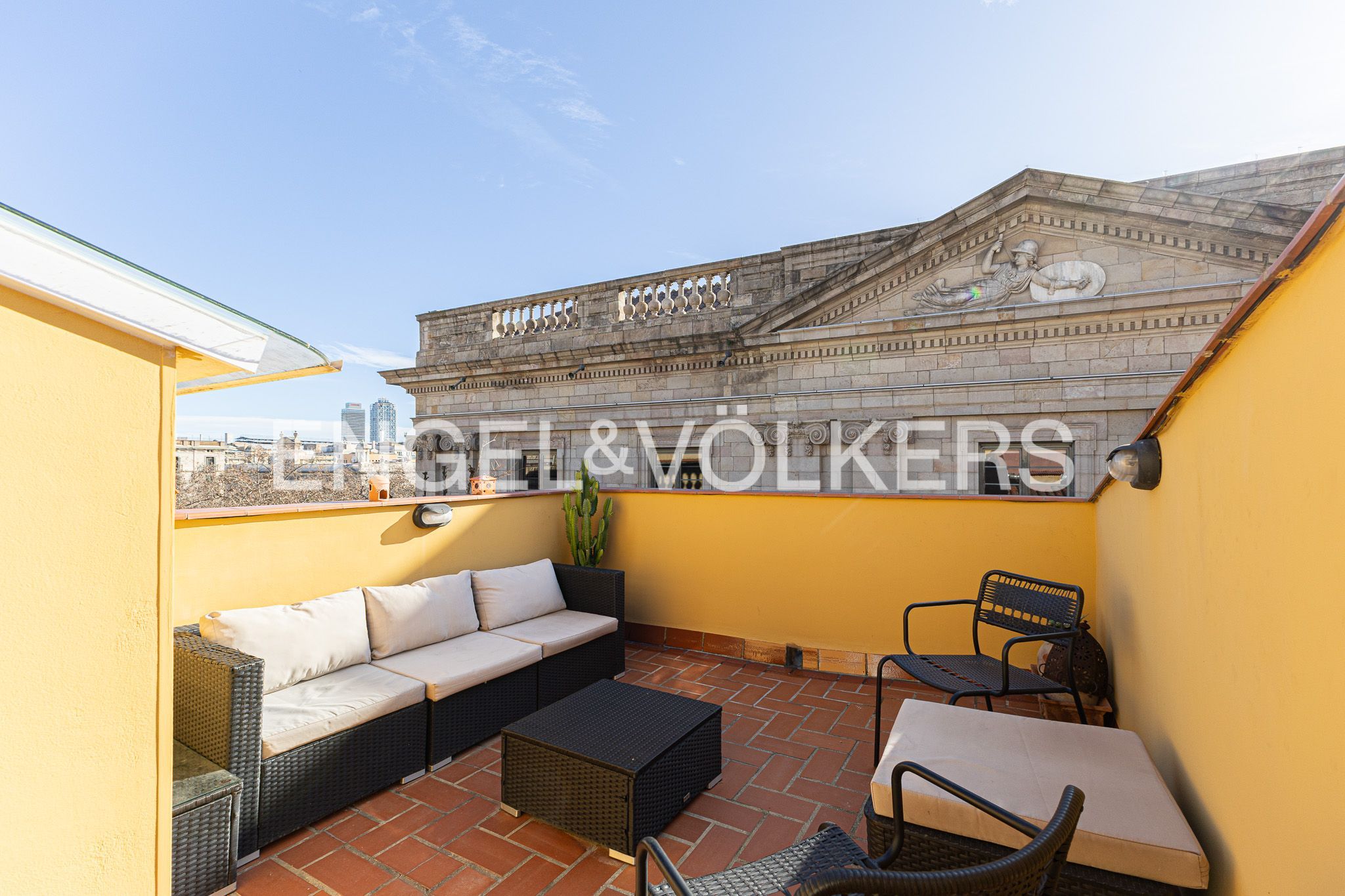 Terrace of Flat for sale in  Barcelona Capital  with Air Conditioner, Heating and Terrace