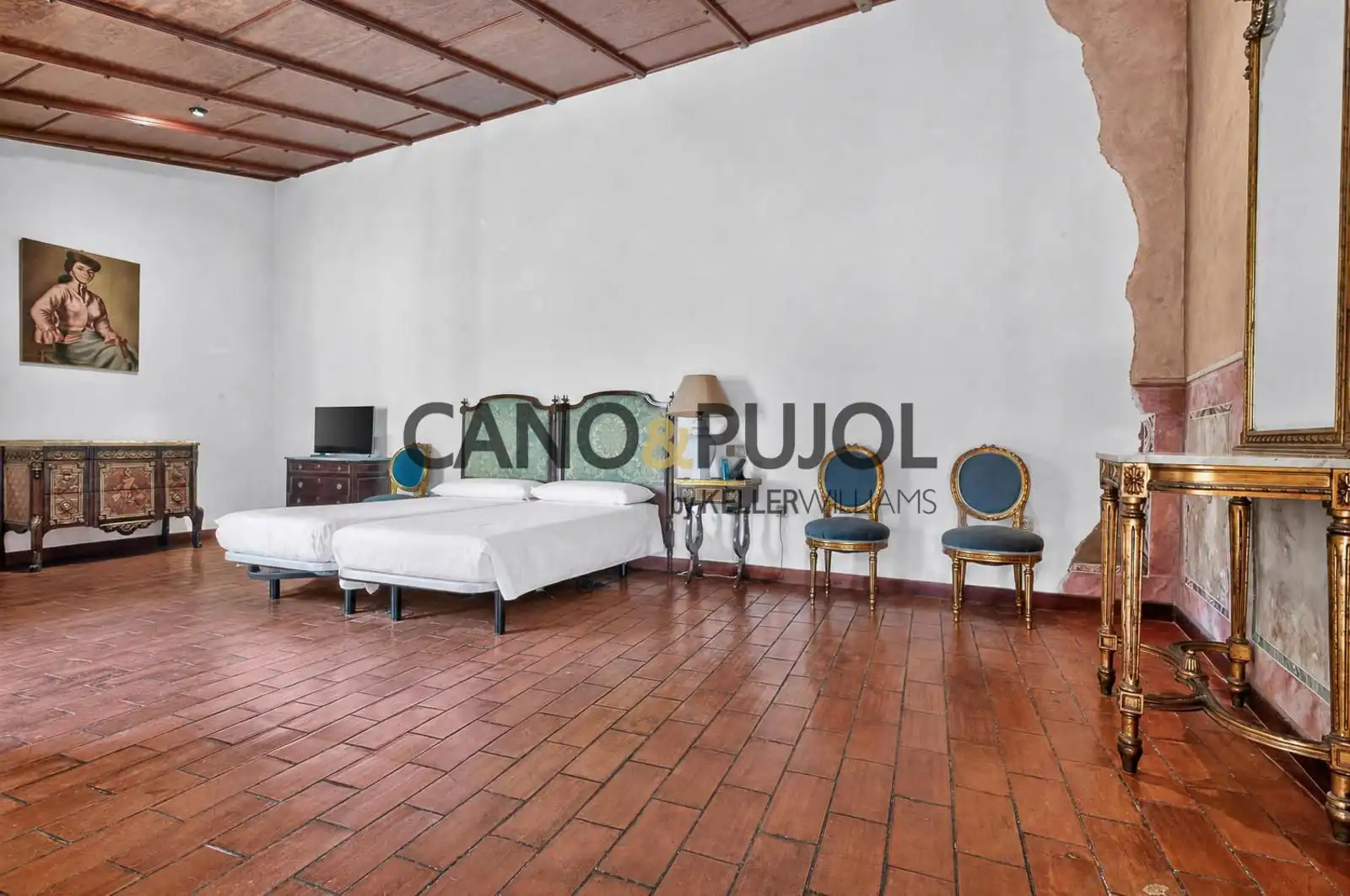Sala d'estar de Casa o xalet en venda en Vilamalla amb Aire condicionat, Calefacció i Moblat