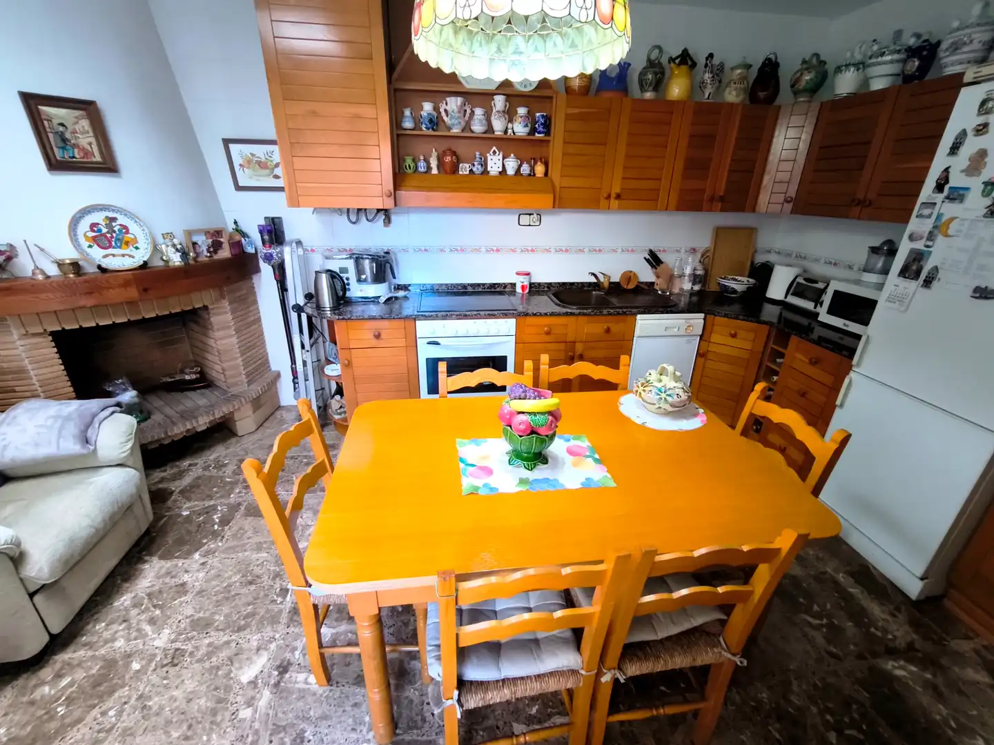 Cocina de Casa o chalet en venta en Cartagena con Aire acondicionado, Calefacción y Jardín privado