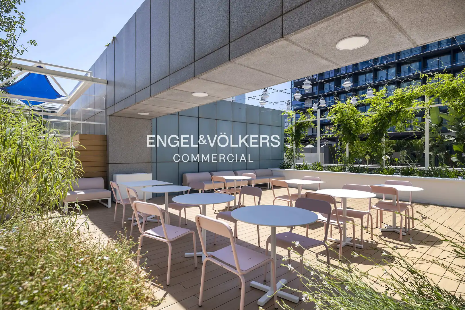 Terrassa de Oficina de lloguer en Barcelona amb Aire condicionat i Terrassa