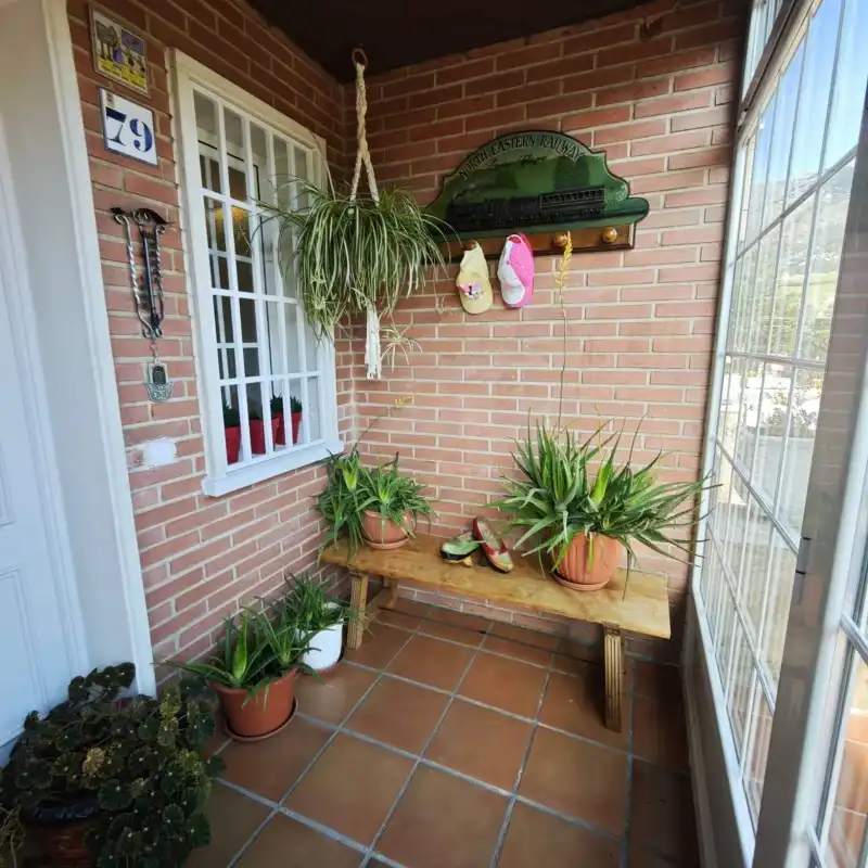 Balcony of Houses for sale in Los Molinos  with Heating, Private garden and Storage room