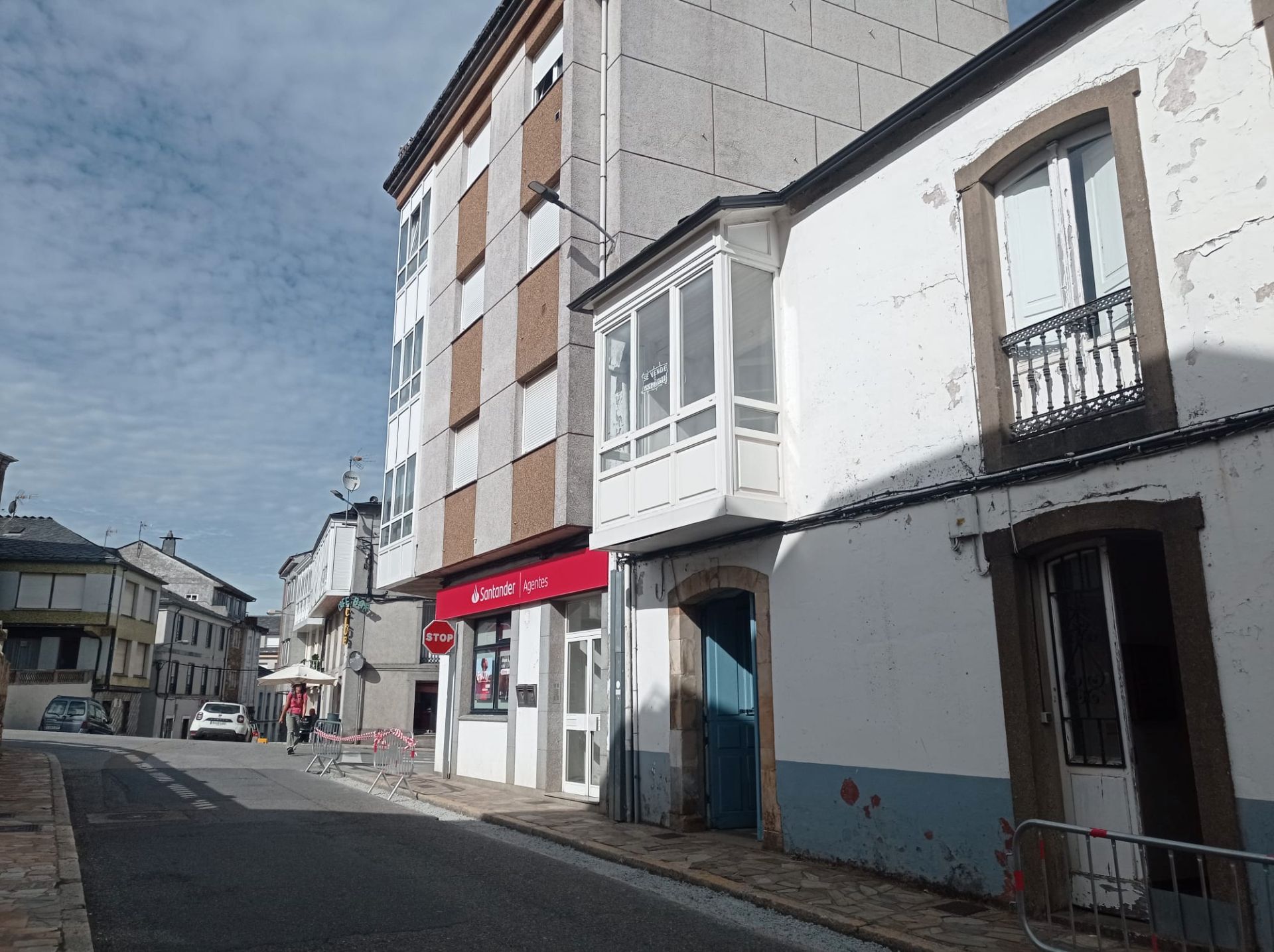 Exterior view of Single-family semi-detached for sale in A Fonsagrada   with Private garden, Furnished and Balcony