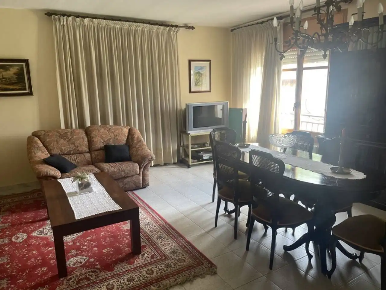 Living room of Houses for sale in Lleida  with Heating, Private garden and Terrace