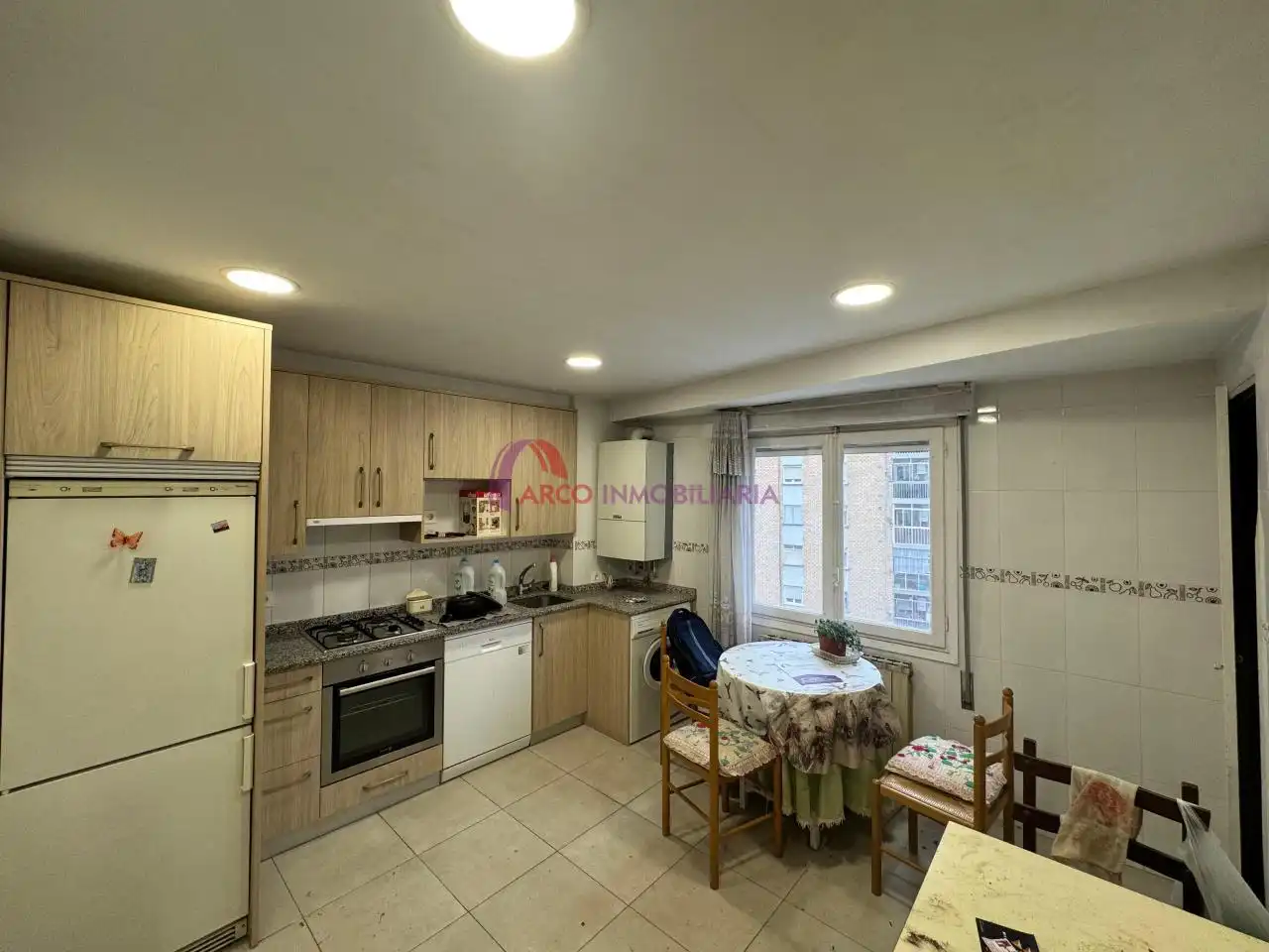 Kitchen of Flat for sale in Burgos  with Heating, Terrace and Storage room