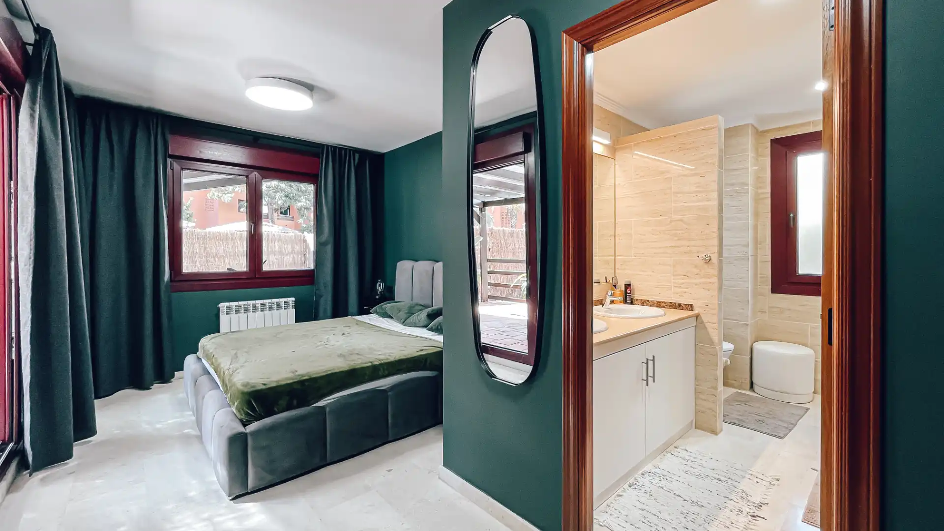 Bedroom of Flat for sale in Casares  with Air Conditioner, Private garden and Terrace