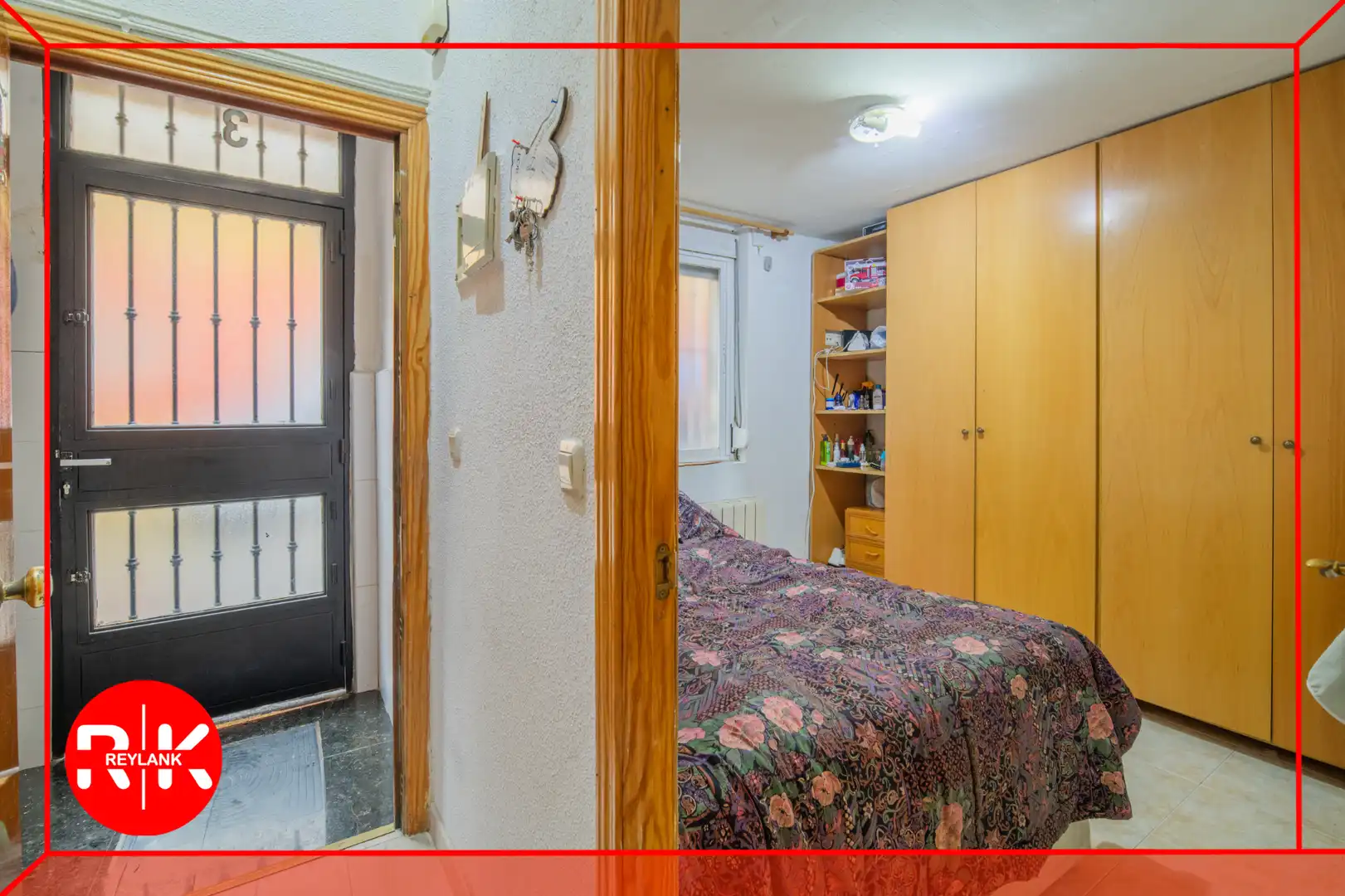 Bedroom of Flat for sale in Madrid  with Heating, Washing machine and Microwave