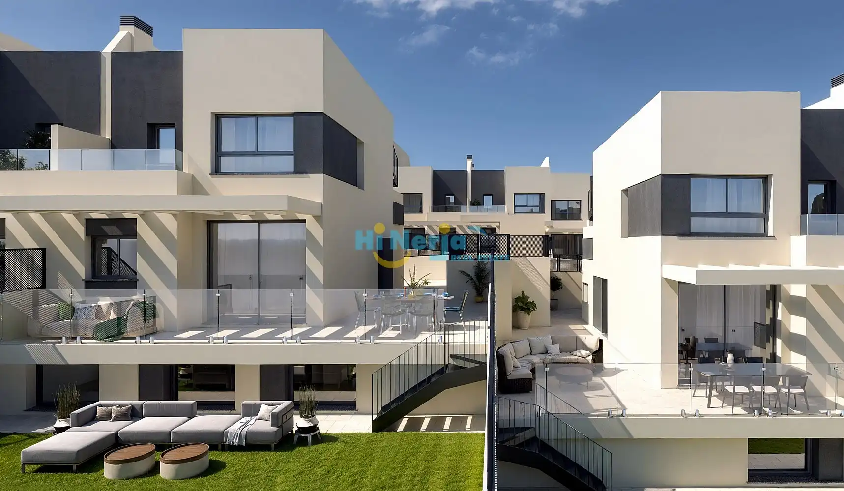 Terraza de Casa adosada en venta en Nerja con Terraza y Piscina