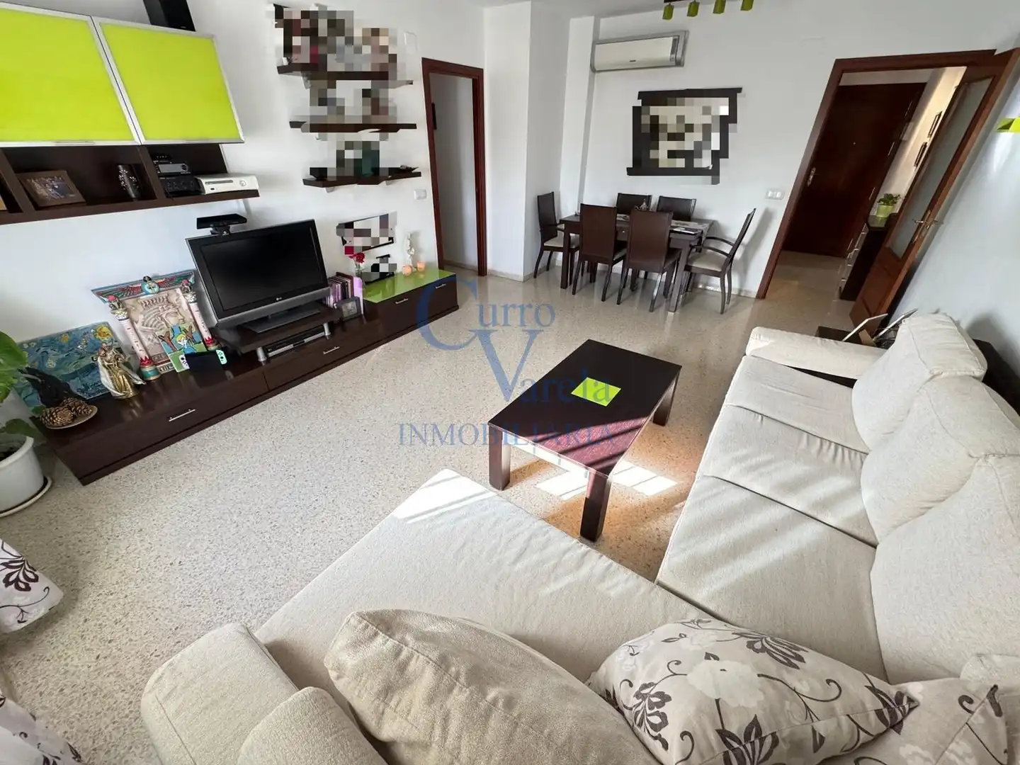 Living room of Flat for sale in Dos Hermanas  with Air Conditioner, Heating and Furnished