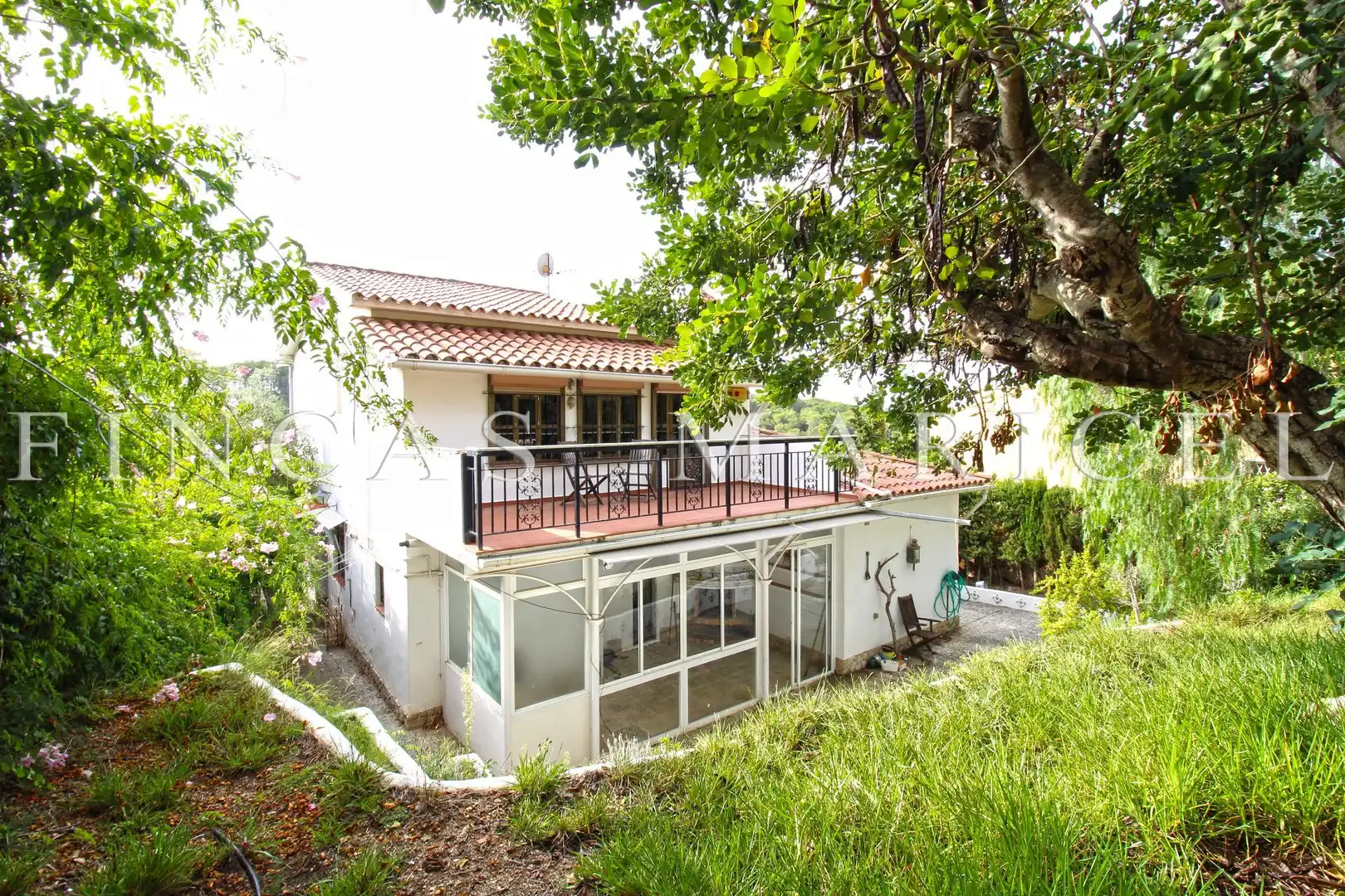 Vista exterior de Casa o chalet en venta en Sitges con Aire acondicionado, Calefacción y Jardín privado