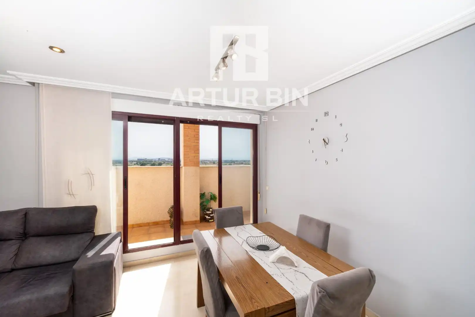 Comedor de Ático en venta en Valencia con Calefacción, Jardín privado y Terraza