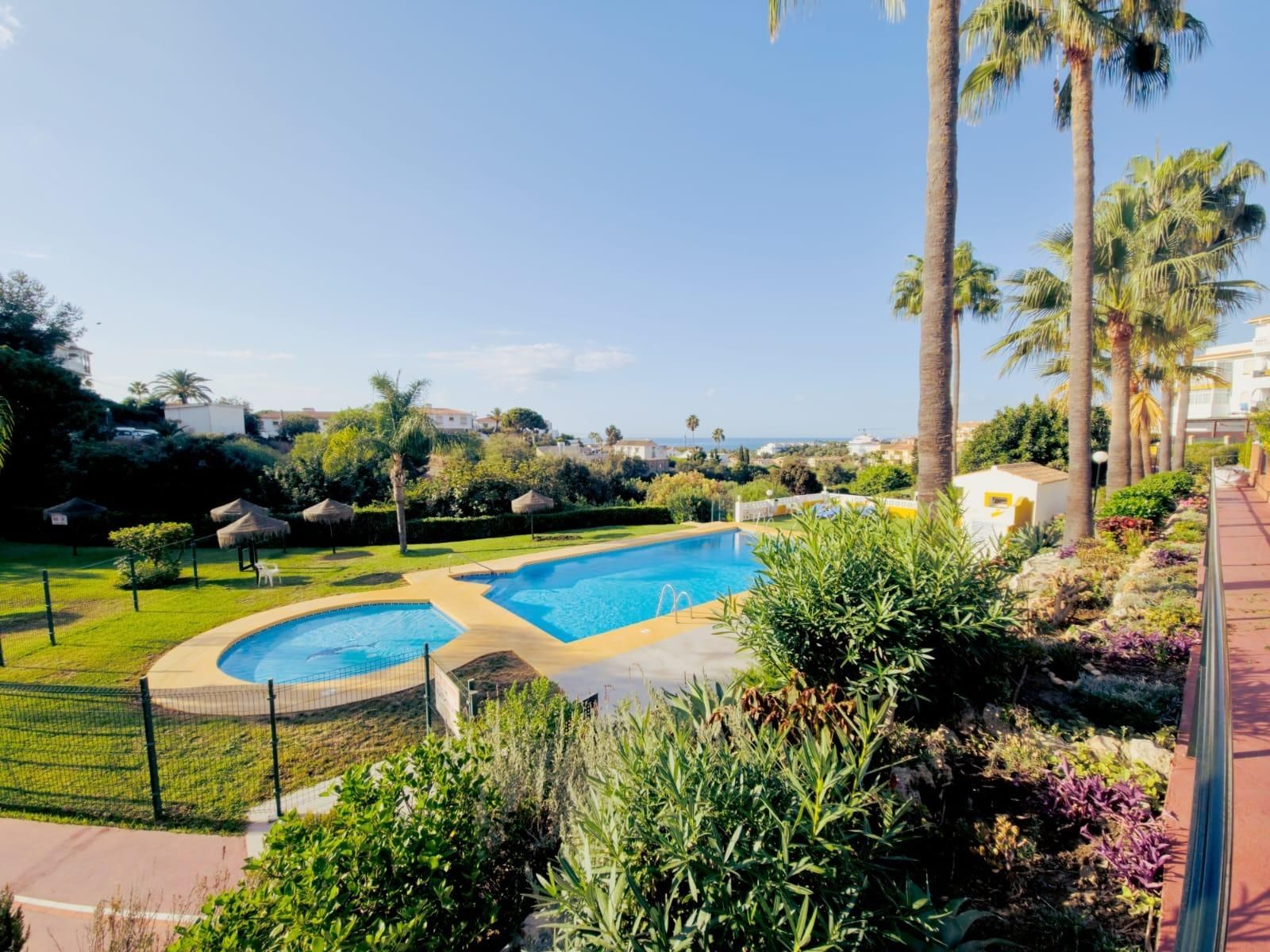 Jardí de Planta baixa en venda en Mijas amb Aire condicionat, Jardí privat i Piscina comunitària
