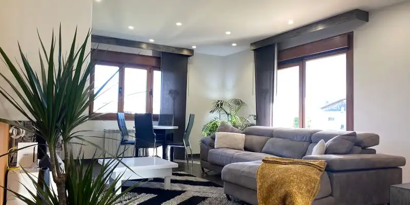 Sala de estar de Casa o chalet en venta en Siero con Jardín privado, Terraza y Trastero