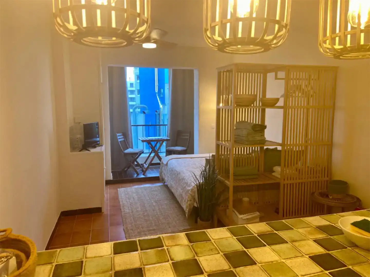 Schlafzimmer von Wohnung zur Miete in Empuriabrava mit Balkon