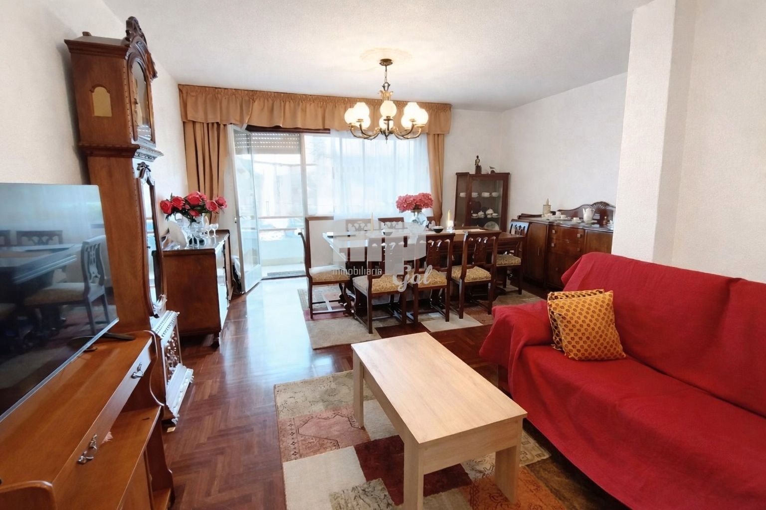 Sala de estar de Piso en venta en Fornelos de Montes con Calefacción, Terraza y Trastero