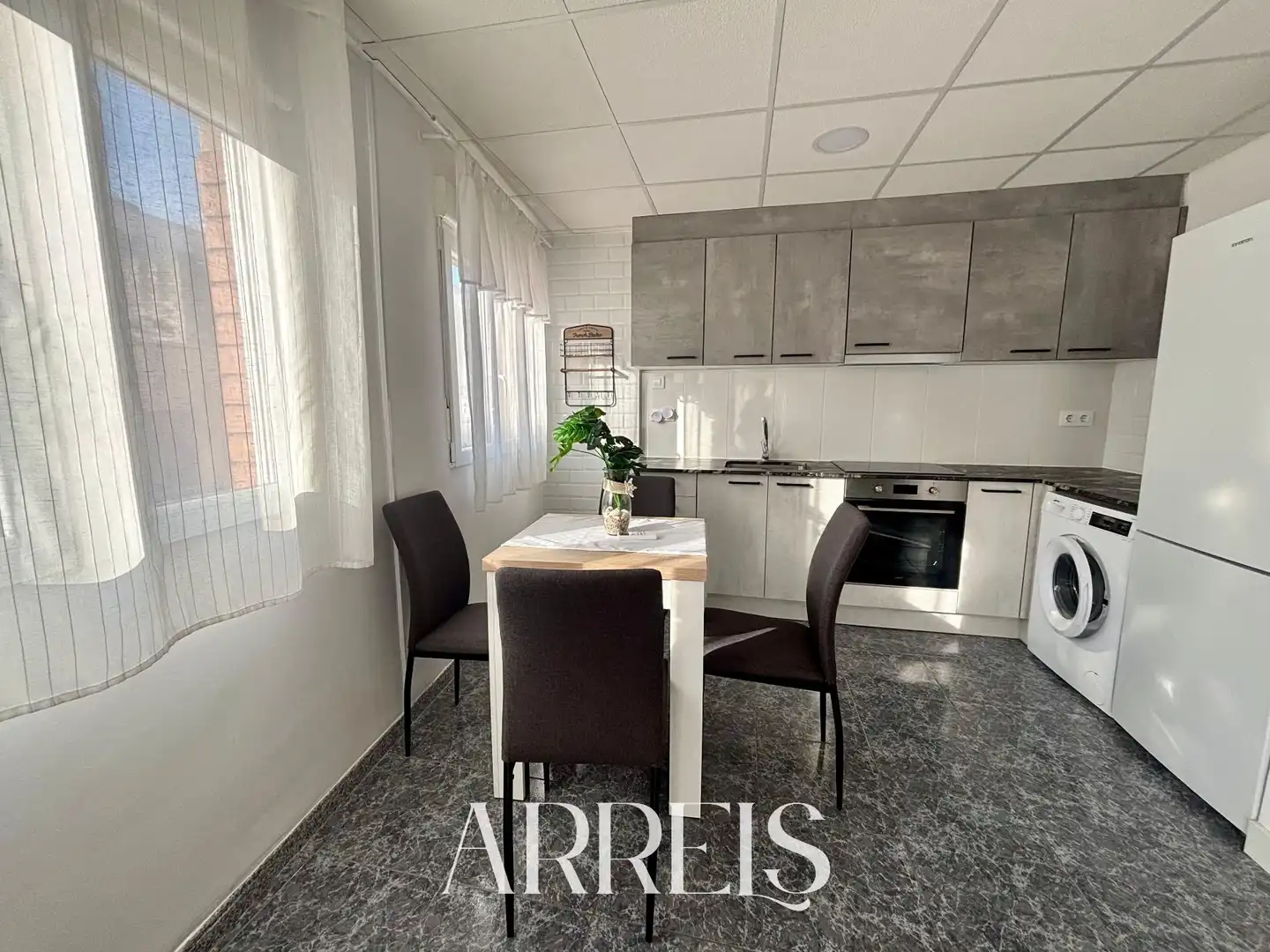 Cocina de Piso en venta en Benicarló con Aire acondicionado, Calefacción y Amueblado
