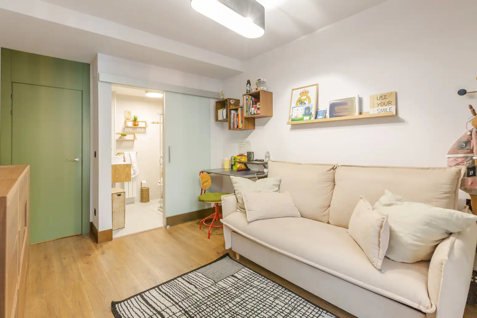 Habitación de Casa adosada en venta en Valle de Elorz / Elortzibar con Aire acondicionado, Calefacción y Jardín privado