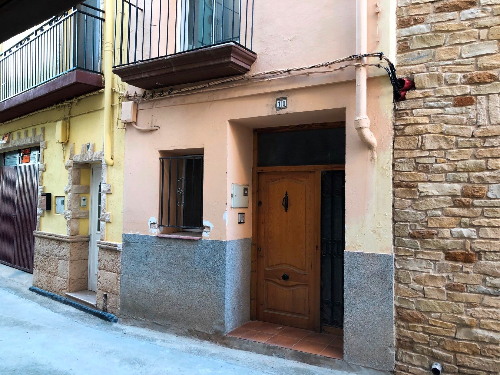 Vista exterior de Casa adosada en venda en Torrecilla de Alcañiz
