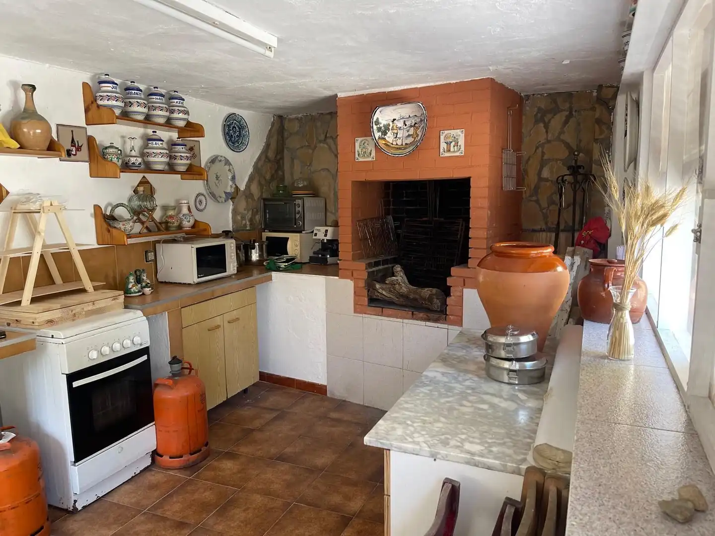 Cocina de Casa o chalet en venta en Esparreguera con Calefacción, Jardín privado y Trastero