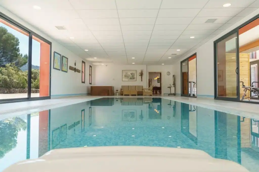 Piscina de Casa o chalet en venta en Santiago-Pontones con Aire acondicionado, Jardín privado y Terraza