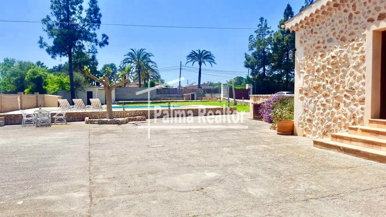 Vista exterior de Finca rústica en venta en Binissalem con Calefacción, Jardín privado y Terraza