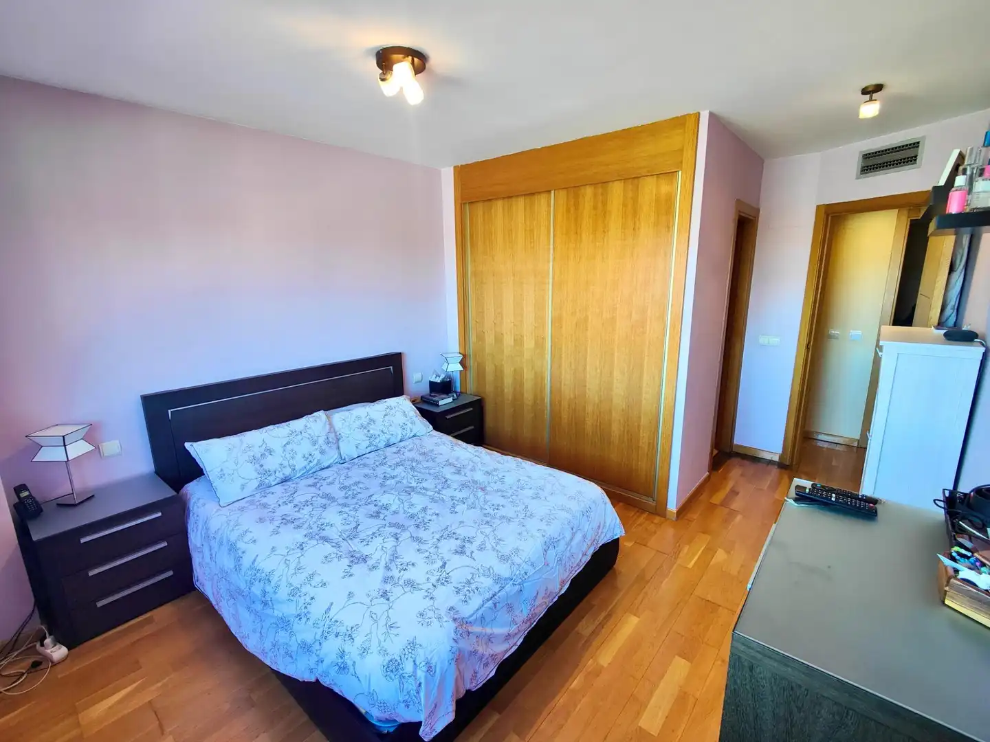 Schlafzimmer von Wohnung zum Verkauf in Valdemoro mit Klimaanlage, Parkett und Abstellraum