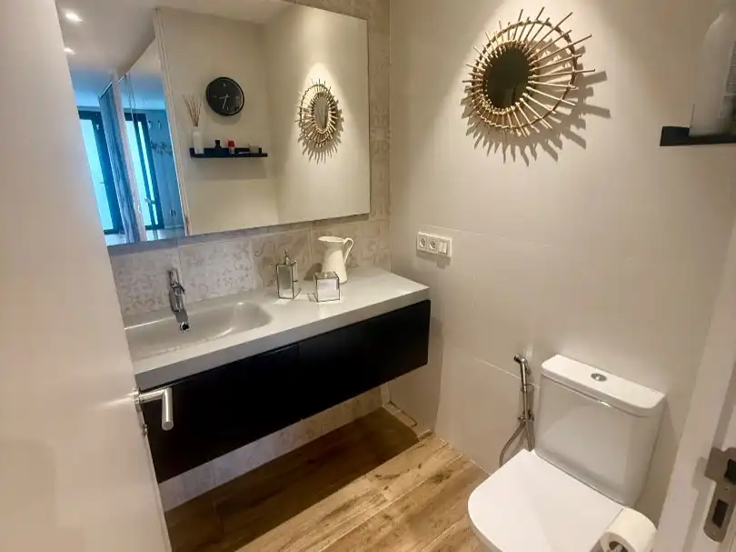 Baño de Casa o chalet en venta en Gijón  con Aire acondicionado, Calefacción y Jardín privado