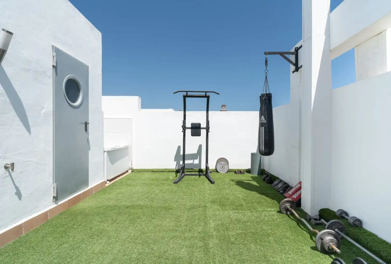 Terraza de Dúplex en venta en Mijas con Aire acondicionado, Terraza y Piscina