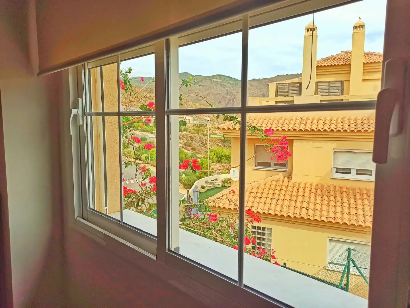 Terrasse von Einfamilien-Reihenhaus zum Verkauf in Vícar mit Klimaanlage und Terrasse